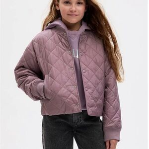 Gap Lightweight Quilted Puffer Jacket Water Resistant Outdoor Sz M